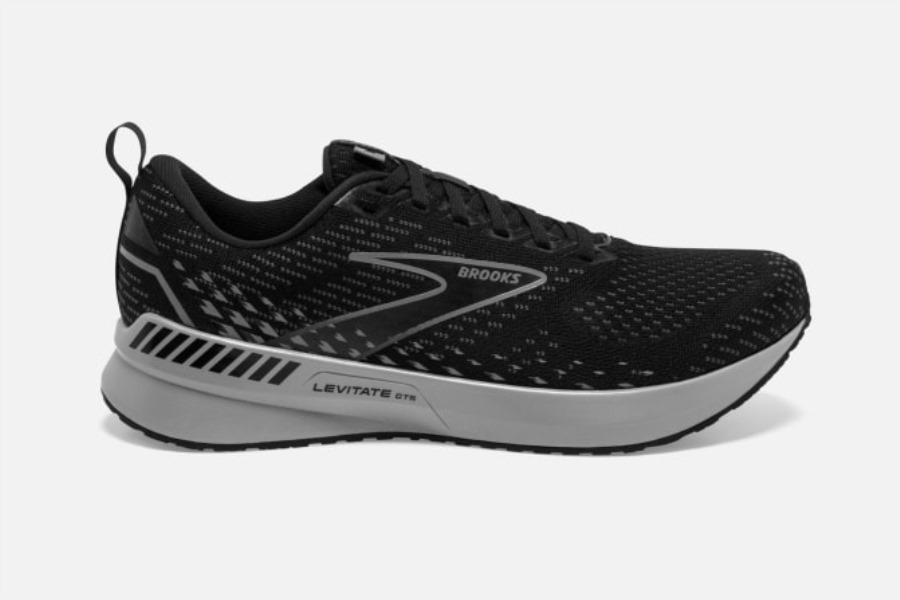 Levitate GTS 5 Black-Ebony-Grey Brooks