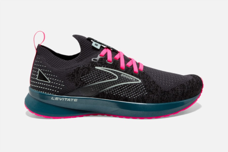Levitate StealthFit 5 Black-Blue-Pink Brooks