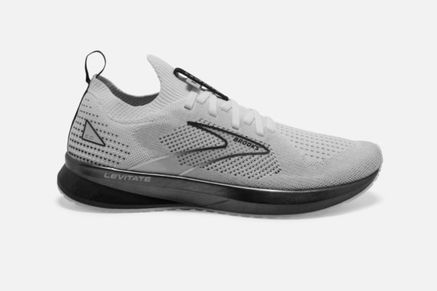 Levitate StealthFit 5 White-Grey-Black Brooks