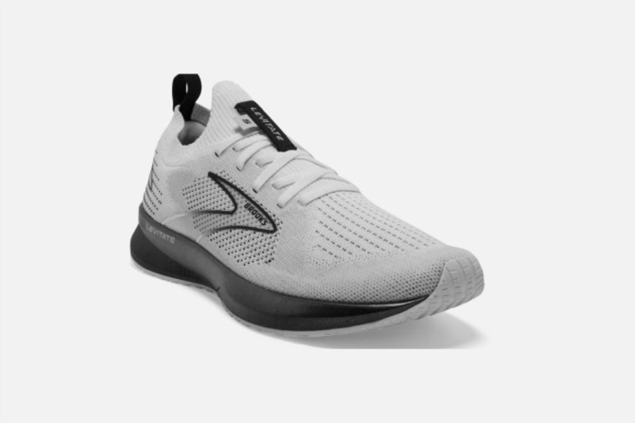Levitate StealthFit 5 White-Grey-Black Brooks