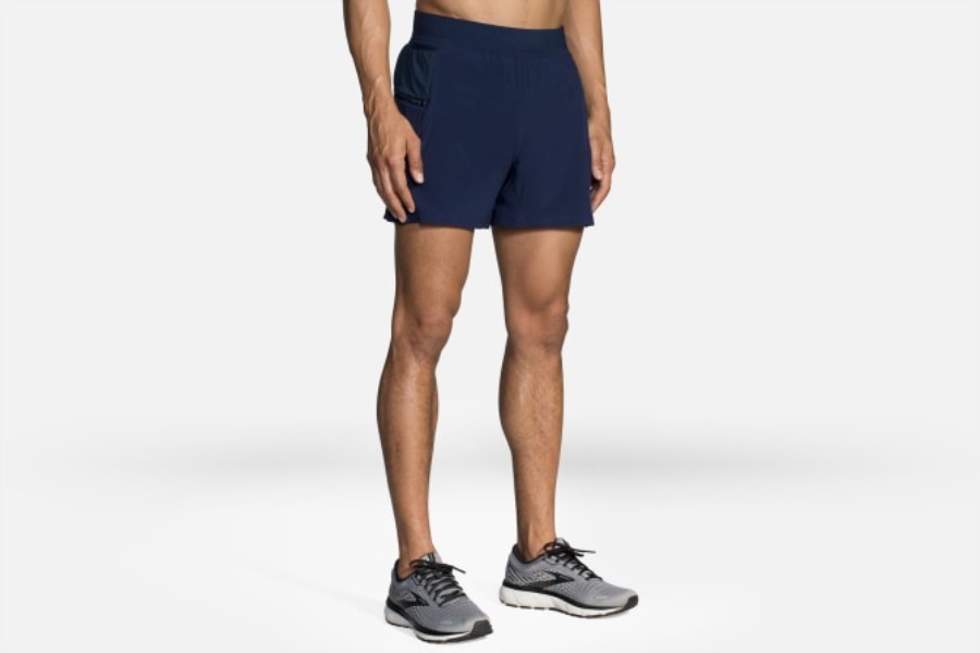 Sherpa 5 2-in-1 Short Navy Brooks