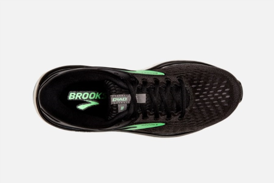 Brooks Dyad 11 Black-Ebony-Green