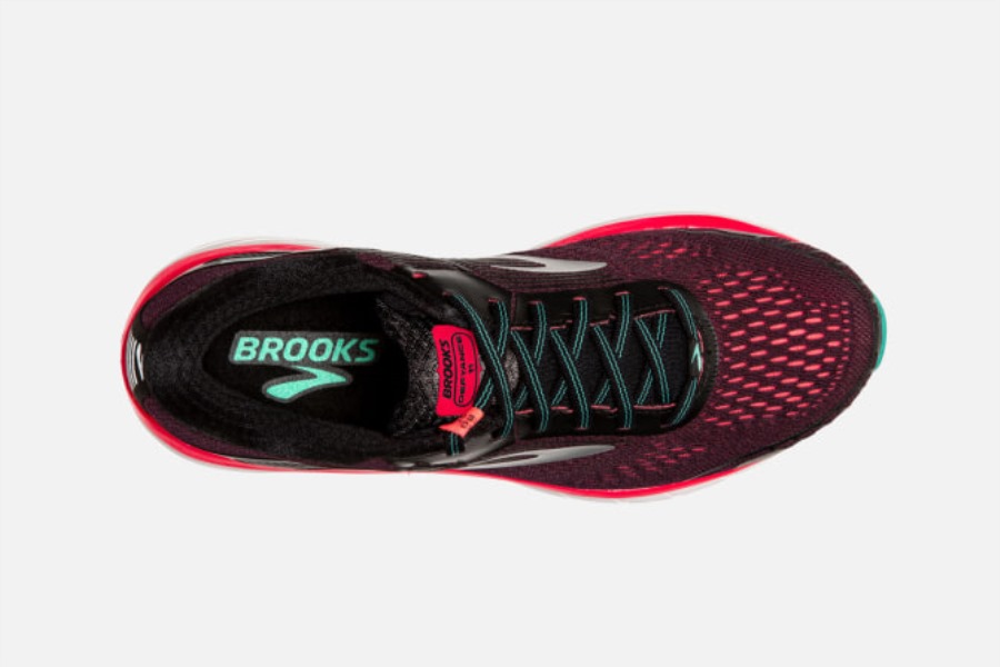Brooks Defyance 11 Black-Pink-Green
