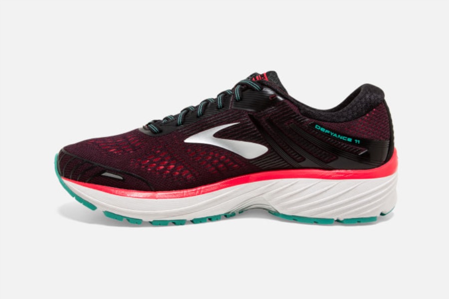 Brooks Defyance 11 Black-Pink-Green