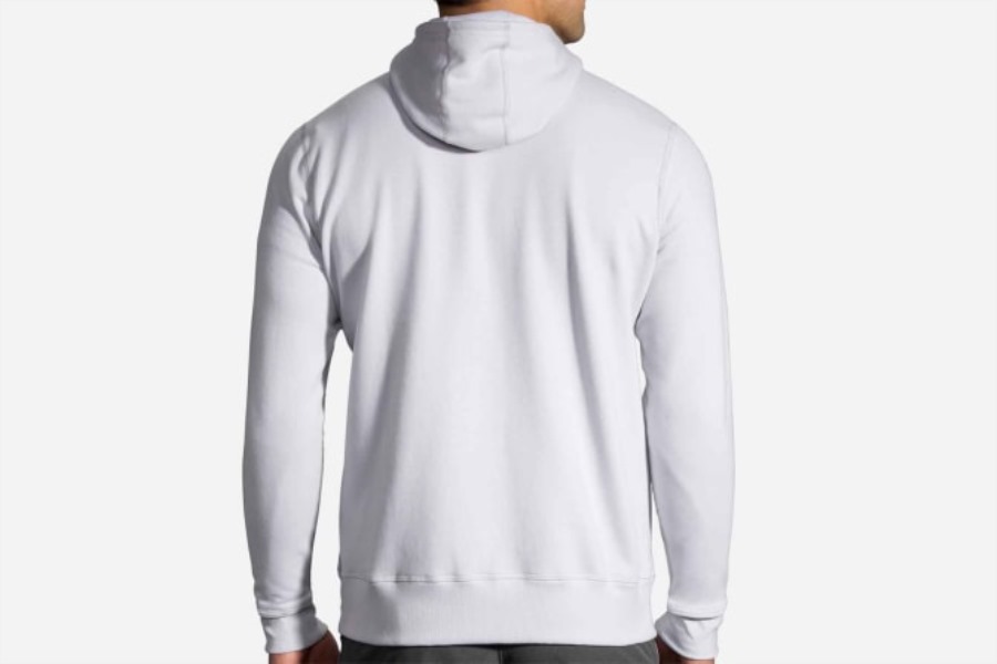 Brooks Ovster-Asphalt Stripe Distance Hoodie