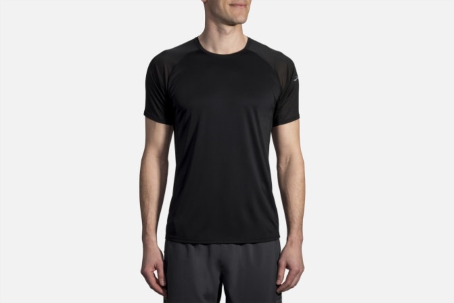 Stealth Short Sleeve Black Brooks