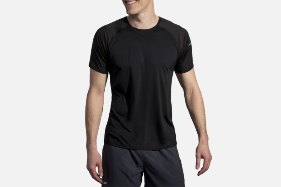 Stealth Short Sleeve Black Brooks