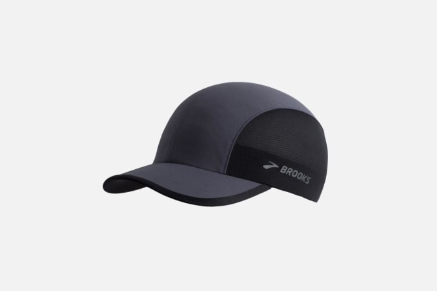 Run-Thru Hat Asphalt-Black Brooks