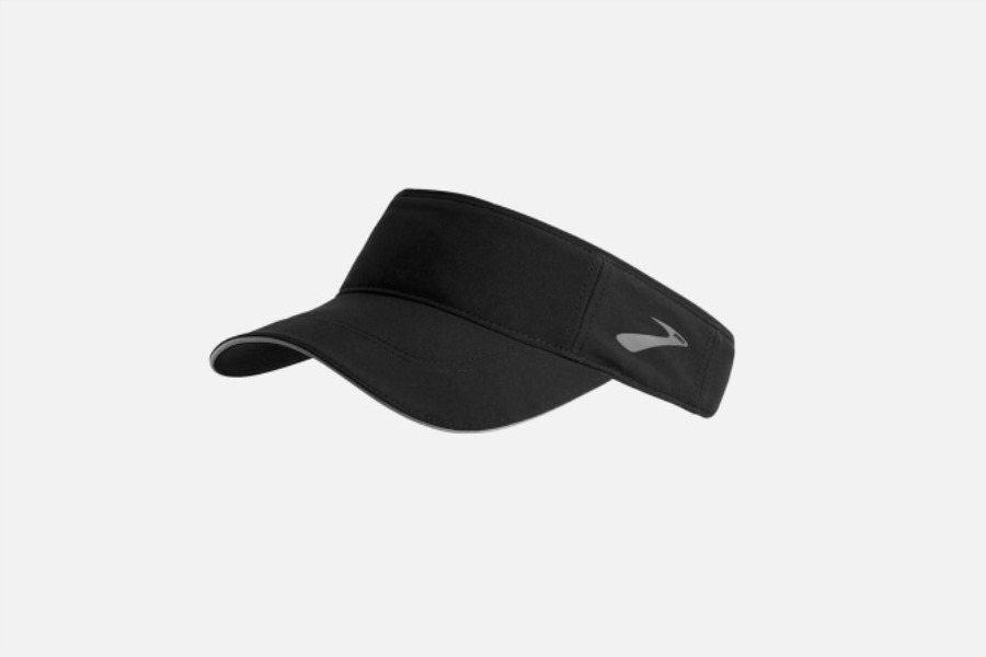 Brooks Black Sherpa Visor