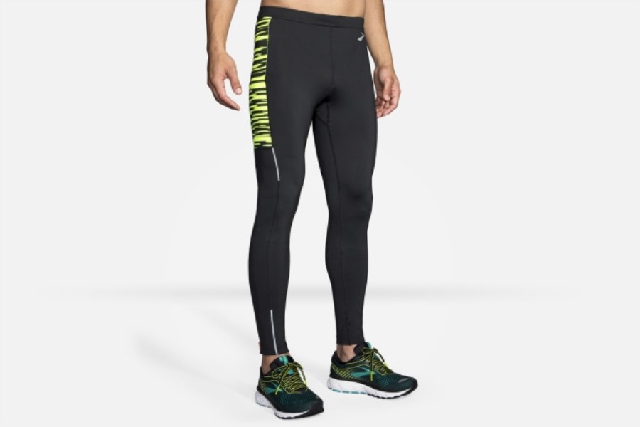 Brooks Nightlife Tight Black-Nightlife Blur