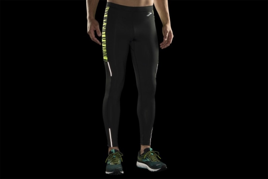 Brooks Nightlife Tight Black-Nightlife Blur