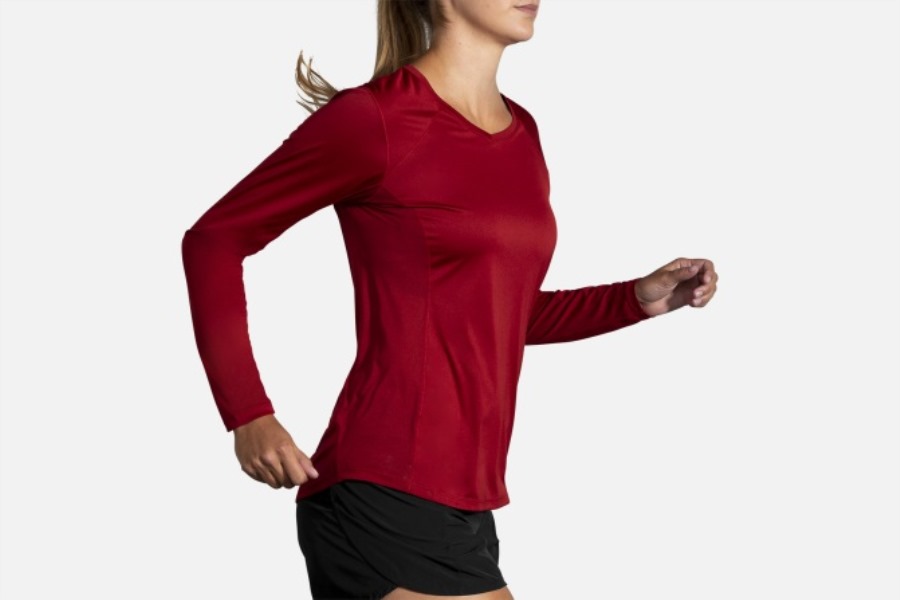 Stealth Long Sleeve Beet Brooks