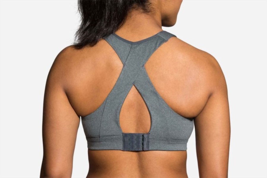 Juno Bra Heather Asphalt B Brooks