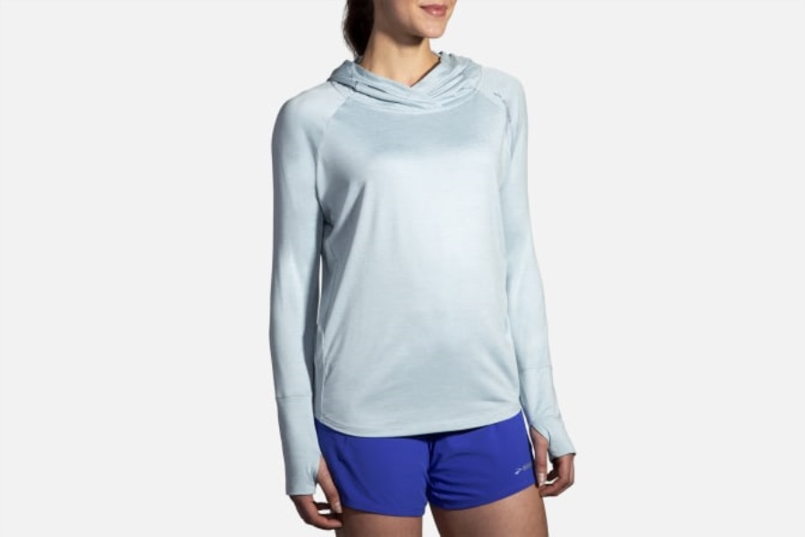 Dash Hoodie Heather Glacier Brooks