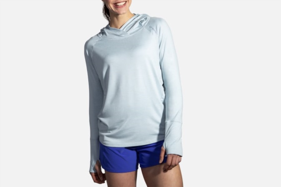 Dash Hoodie Heather Glacier Brooks