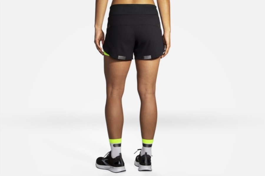 Brooks Carbonite 4 Inch 2-In-1 Short Black