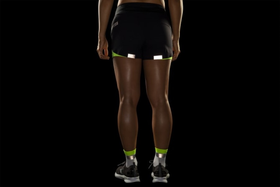 Brooks Carbonite 4 Inch 2-In-1 Short Black