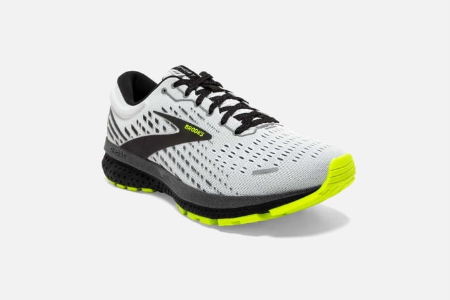 Brooks Ghost 13 Le White-Black-Nightlife