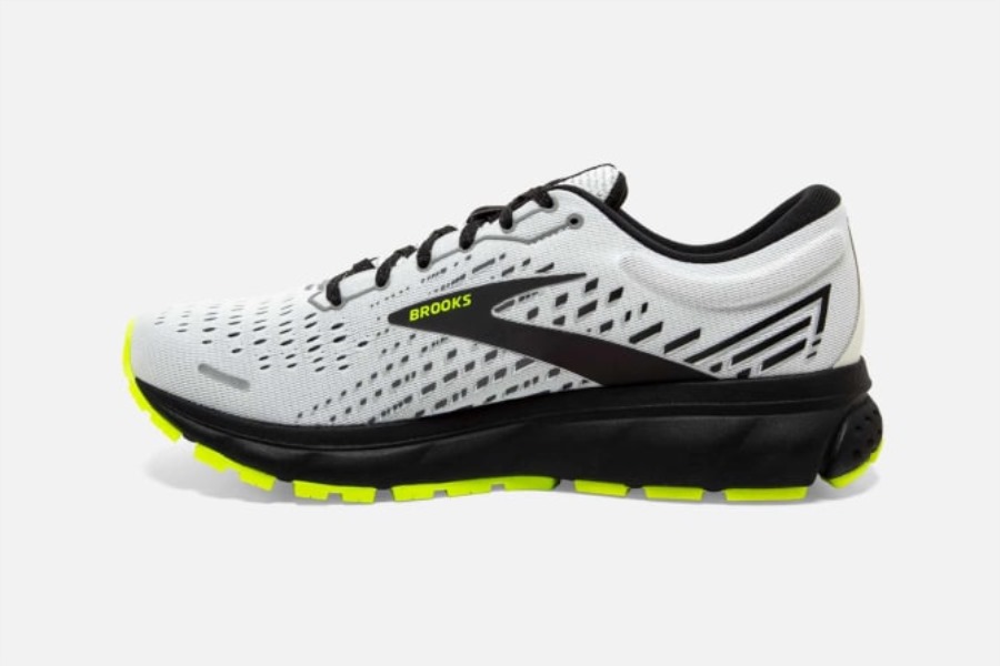 Brooks Ghost 13 Le White-Black-Nightlife