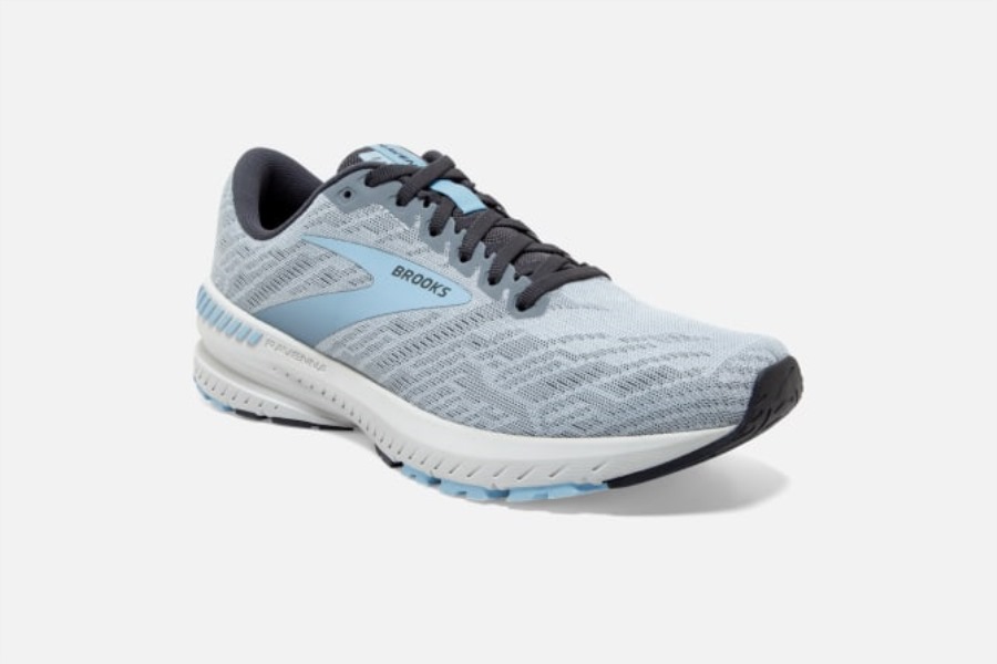 Brooks Ravenna 11 Light Blue-Alloy-Grey