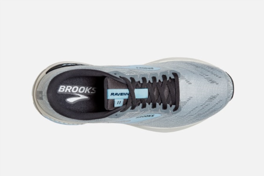 Brooks Ravenna 11 Light Blue-Alloy-Grey