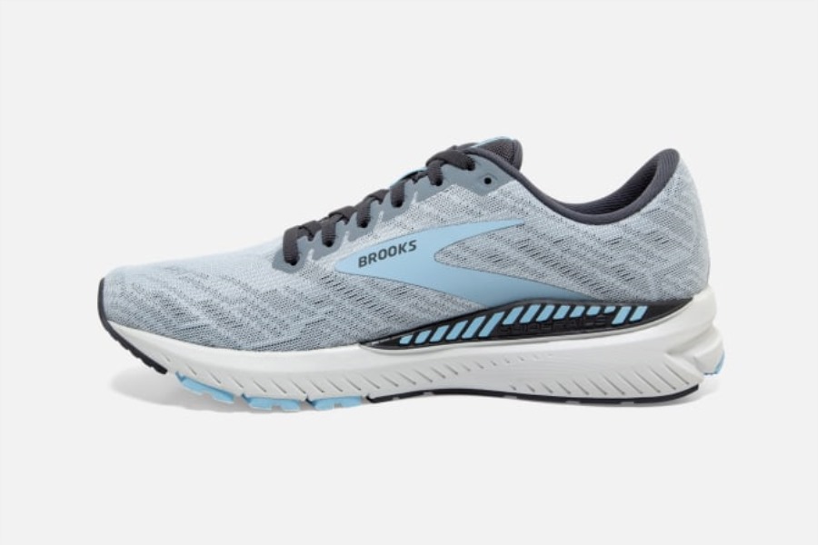 Brooks Ravenna 11 Light Blue-Alloy-Grey