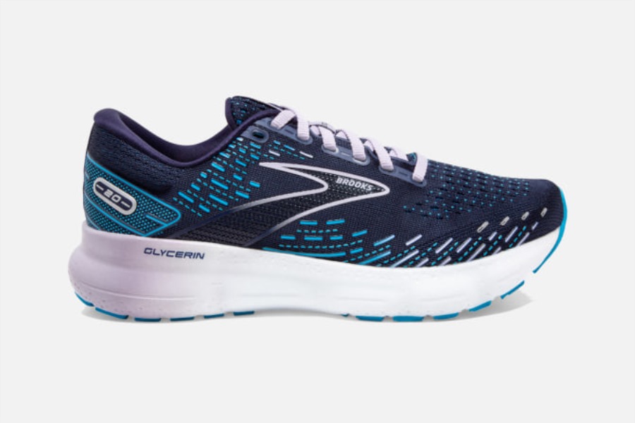 Brooks Oyster-Purple-Grey Bedlam 3