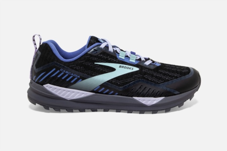 Brooks GTX Cascadia 15 Black-Marlin-Blue