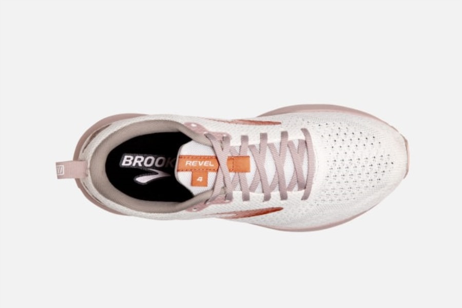 Brooks Revel 4 White-Violet-Copper