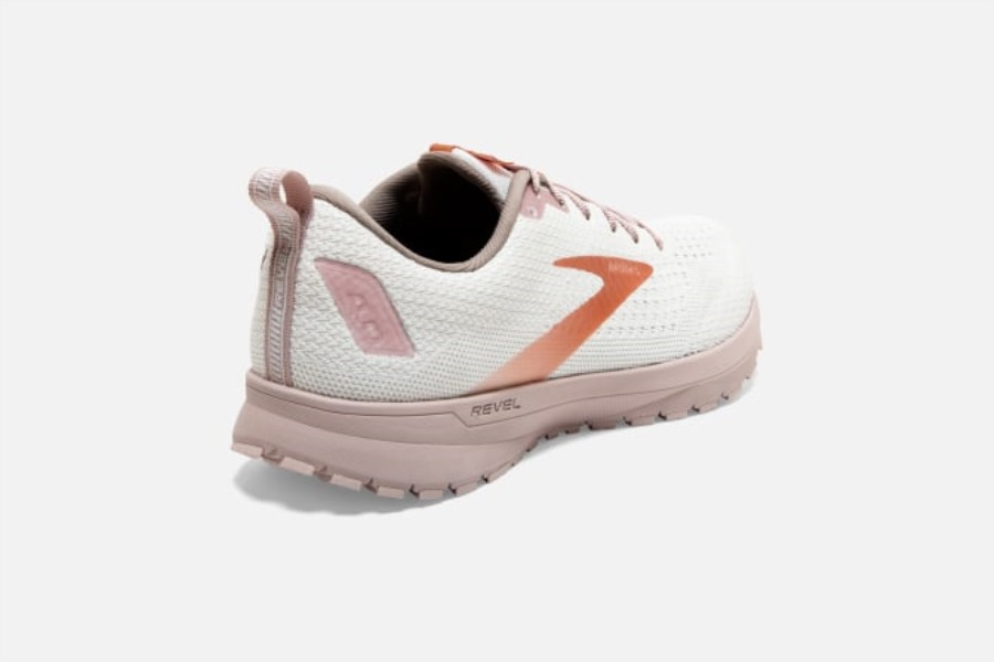 Brooks Revel 4 White-Violet-Copper